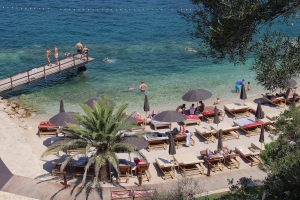 A praia mais arrumada em Dubrovnik