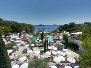 A nossa hospedagem em Hvar